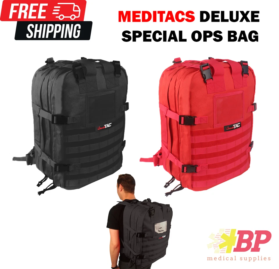 MediTac Deluxe Special Ops Tactical Field Medical Stomp Pack