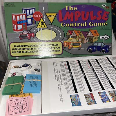The Impulse Control Board Game   2007 Traffic Signs / Cars Driving Game