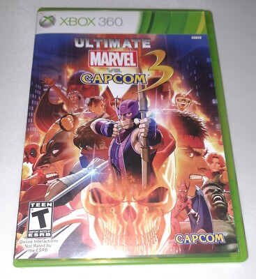 Ultimate Marvel vs. Capcom 3 (Microsoft Xbox 360, 2011)