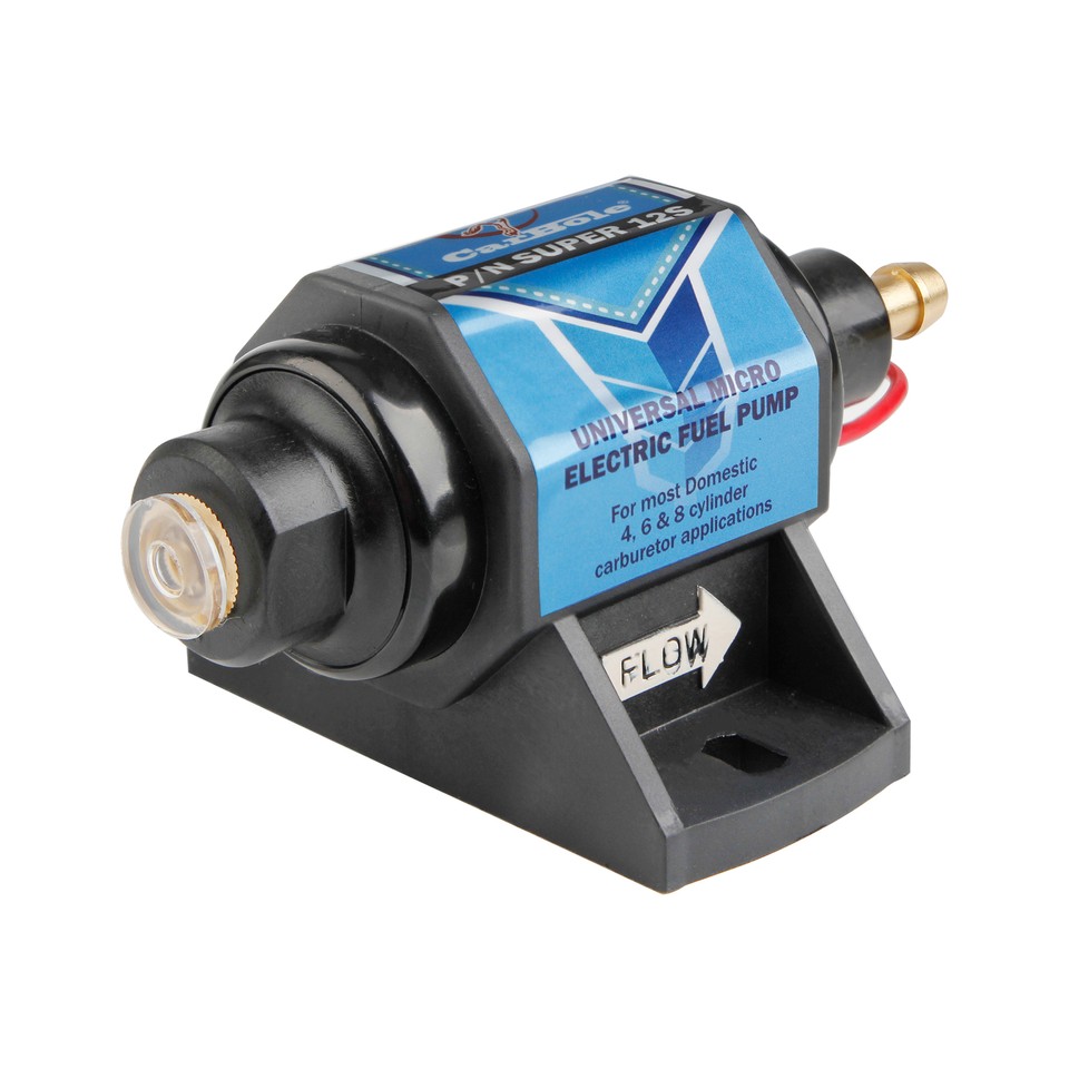 Diesel Gas Fuel Pump 5PSI-9PSI Electric Inline External 12 Volt 35GPH 5/16 Line