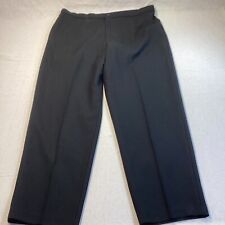 Vintage Levi Strauss BEND OVER Pants Size 26W Black High Rise Straight Trouser