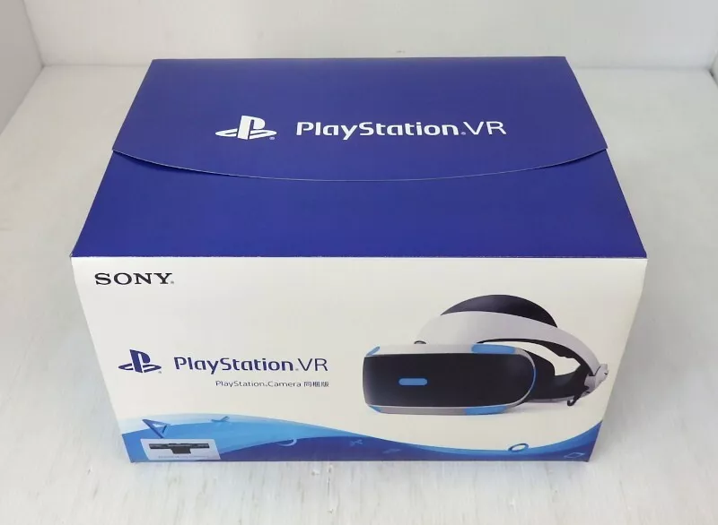 SONY PlayStation VR PSVR CUHJ-16003 PS4 Virtual Reality Camera Headset Used