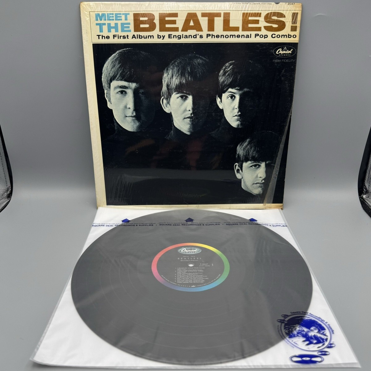 The Beatles - Meet The Beatles! - 1969 US First Mono 3rd Label