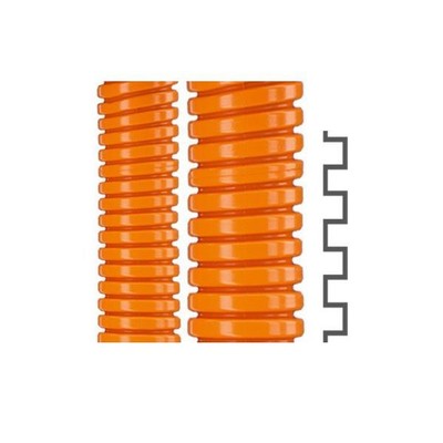 50 Mtr. Flexa Wellschlauch 10261209012 IP68 orange Kunststoff-Wellschläuche
