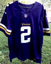 Justin Jefferson Nike Jersey Vikings LSU Rare Combo #2 NEW with Tags MSRP $179