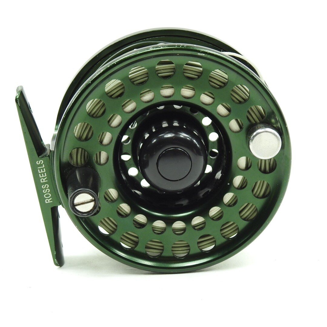 Ross Evolution G 1.5 Fly Fishing Reel. Made in USA. W/ Simms Case