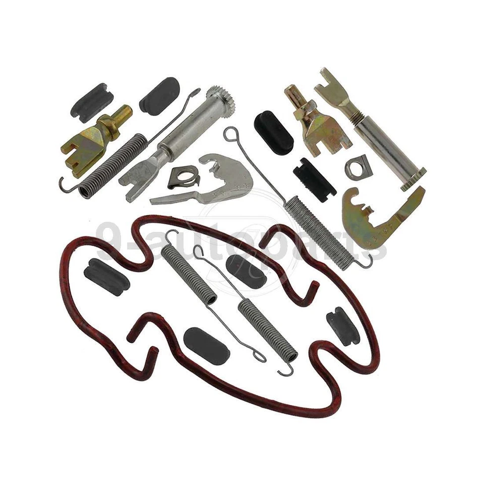 Kit de tambores y zapatas de freno trasero y hardware para Chevrolet Malibu 2005 2006 2007 Foto 2 de 4