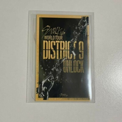 Stray Kids Seungmin DISTRICT9 UNLOCK IN SEOUL Official Photocard Stray Kids Seungmin DISTRICT9 UNLOCK IN SEOUL Official Photocard