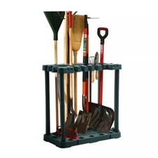 Garden Tool Holder Storage Rack Gardening Garage Organizer Caddy Shed Equipment