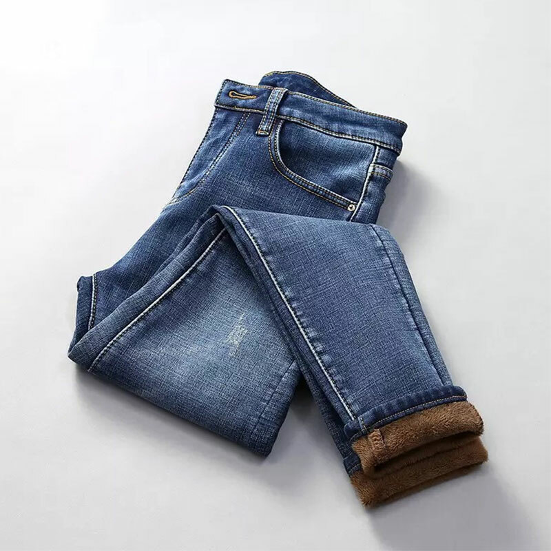 Купить Womens Winter Thermal Jeans 