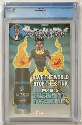 AERO #1 • 2nd Print • CGC 9.8 • Wave • White Fox • Marvel 2019