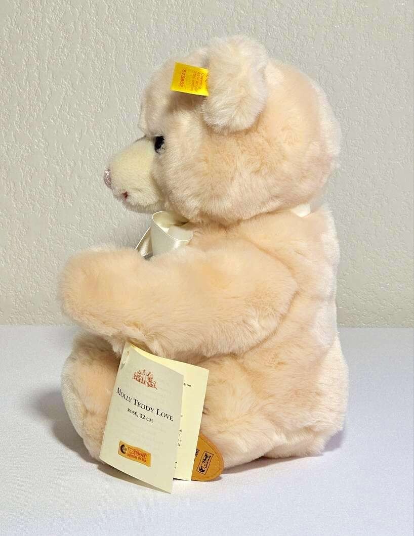 Steiff Molly Teddy Bear LOVE 2002 32cm Japanese Exclusive/Original