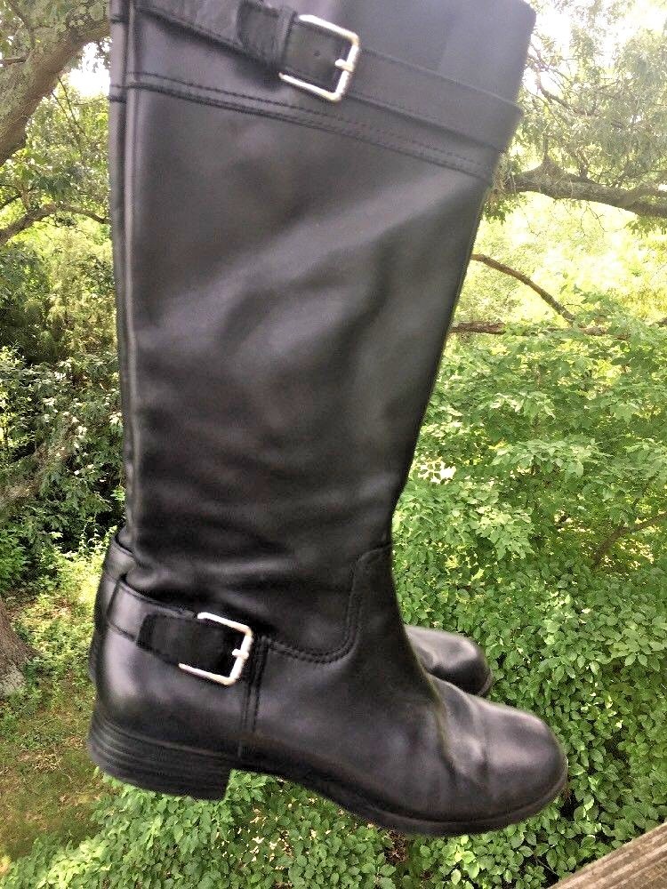 LAUREN RALPH LAUREN Polo Riding Boots Knee High LEATH… Gem