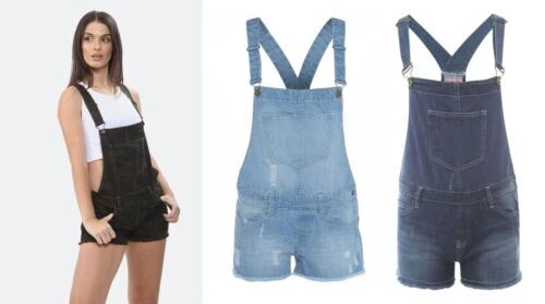 Cotton Sleeveless Dungarees for Women
