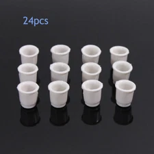 GY16087 24pcs Model Train Flower Pot Park Garden Railway 1:87 HO Border Parterre