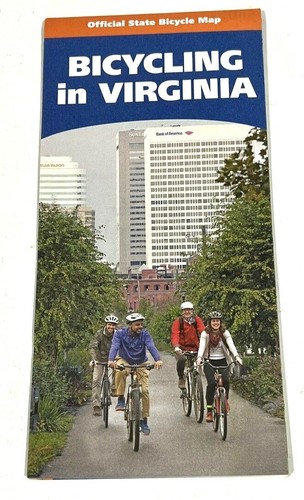 Bicycling in Virginia / Official State Bicycle Map 2018 (5-Pack) - Picture 1 of 3