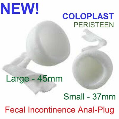 Coloplast Bowel Fecal Incontinence Rectal Plug Protection Butterfly Manhood  Wing | eBay