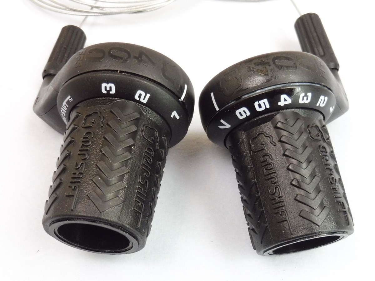 SRAM Gripshift SRT 400 - 7 ( 3x7 ) 7 speed triple leverset / NOS