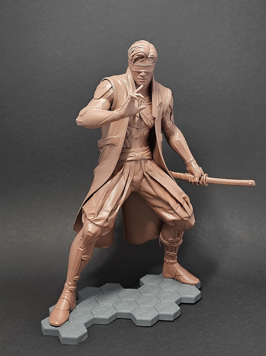 Kenshi 3D Printed Figure - Mortal Kombat Blind Swordsman