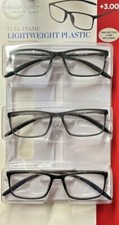 Design Optics Full Frame Lightweight Plastic +3.00