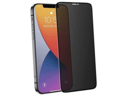 Privacy Hartglas Displayschutzfolie für iPhone 14 15 Pro 13 Pro Max 12 11 XR