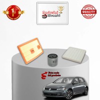 Set Service 3 Filter VW Golf VII 1.2 TSI 81KW 110CV Von 2014->