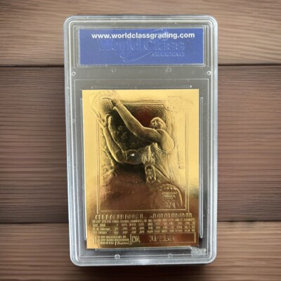 1996-97 MICHAEL JORDAN SKYBOX EX-2000 CREDENTIALS 23K GOLD CARD