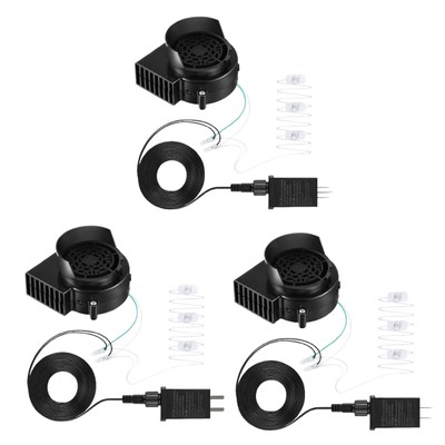 1/2/3Pack Fan Air-Blower Motor W LED Light Yard Inflatable Decor Replacement