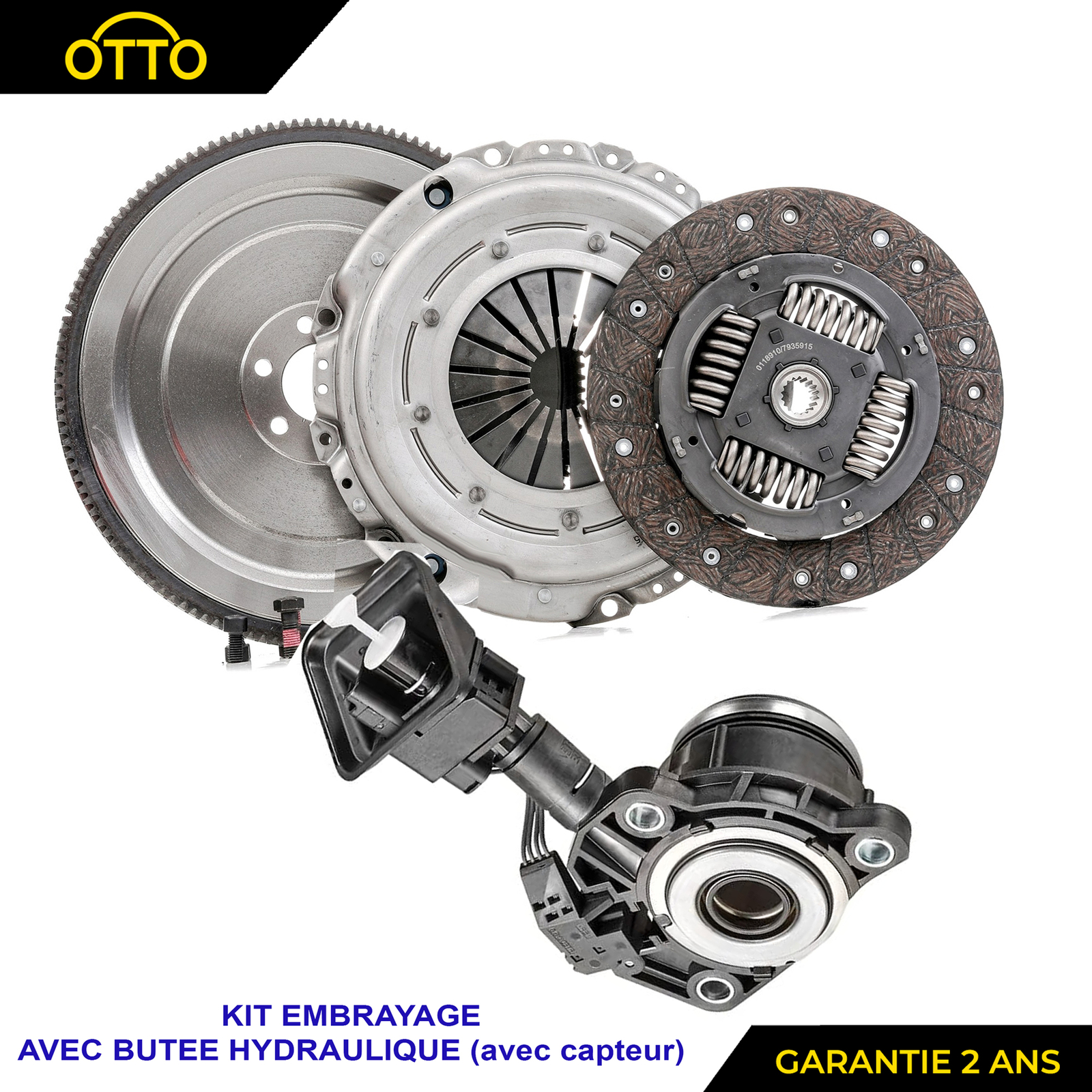 Kit volant moteur contre les vibrations de transmission C3 1.6 HDi