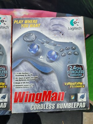   Logitech, Wingman Cordless, Rumblepad Controllers  for the PC [2.4 GHz] 