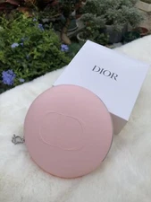 Beauty Round Pink Silicone Pouch/Makeup Bag New In Box
