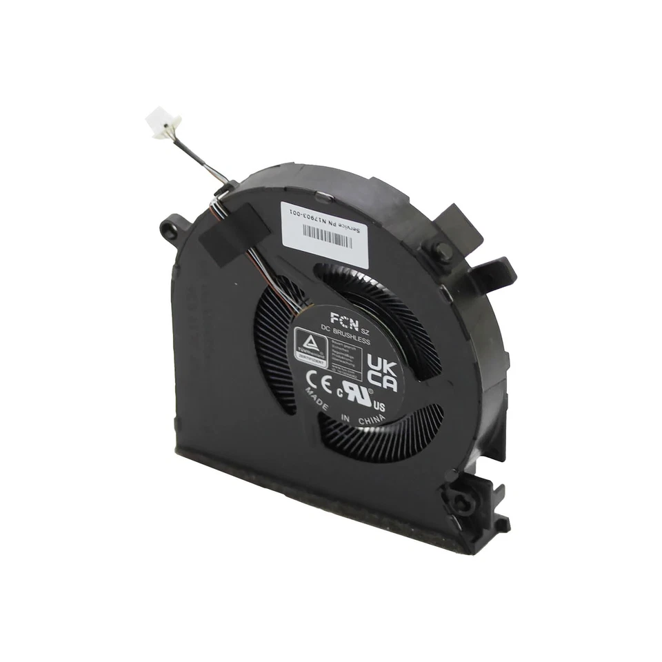 Repuesto de ventilador de refrigeración CPU de fabricante de equipos originales para HP Victus 15-FA FB N17903-001 TPN-Q278 Q279 Foto 4 de 4