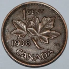1938 Canada Small Cent — photo from another recent sale