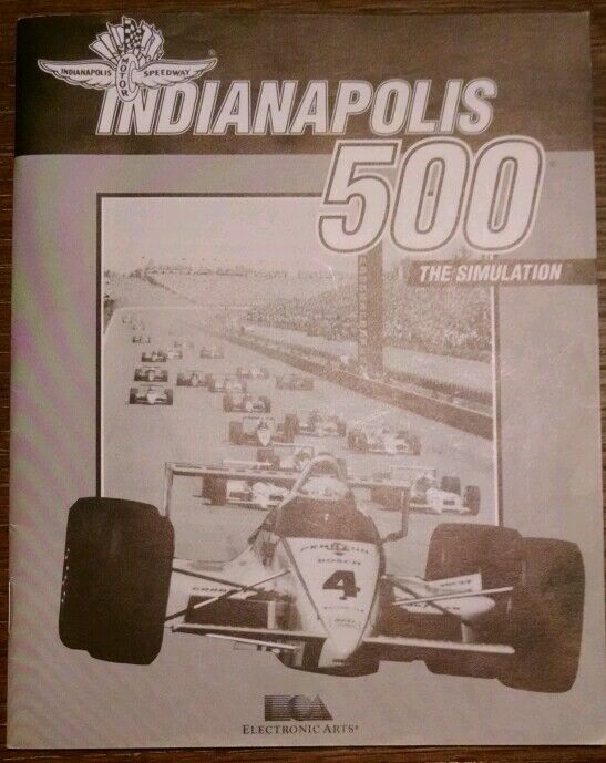 Indianapolis 500 The Simulation Manual for PC Game 