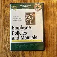 Made E-Z Employee Policies and Manuals for Windows - CD-ROM Software