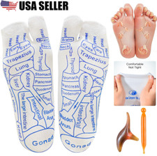 Acupressure Reflexology Socks With Trigger Point Massage Tool Foot Massage Sock