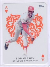 BOB GIBSON 2023 Topps Series 1 All Aces Ace of Hearts #AA-2 St. Louis Cardinals