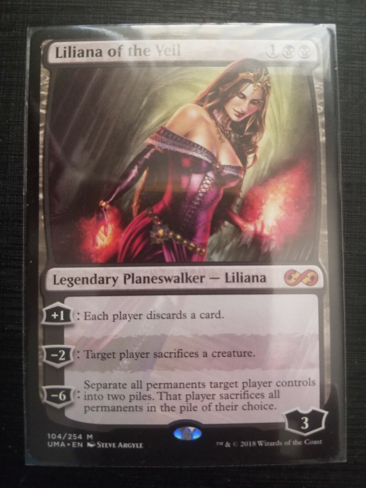 1x Liliana of the Veil x1 MTG Ultimate Masters LP