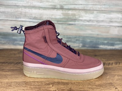 nike air force 1 shell maroon