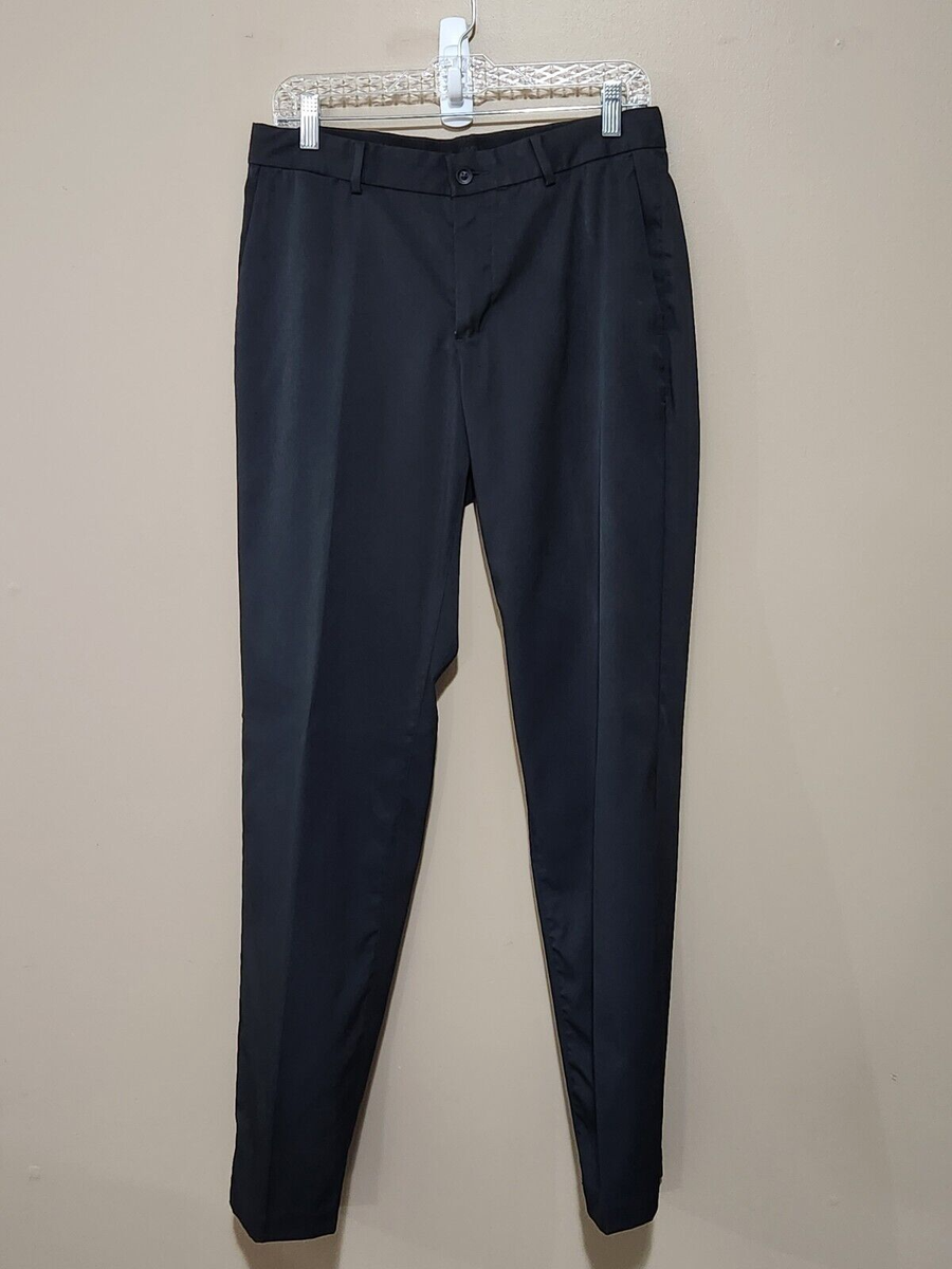 Nike Dri-Fit Golf Pants Standard Fit Men's Black Belted Waterproof