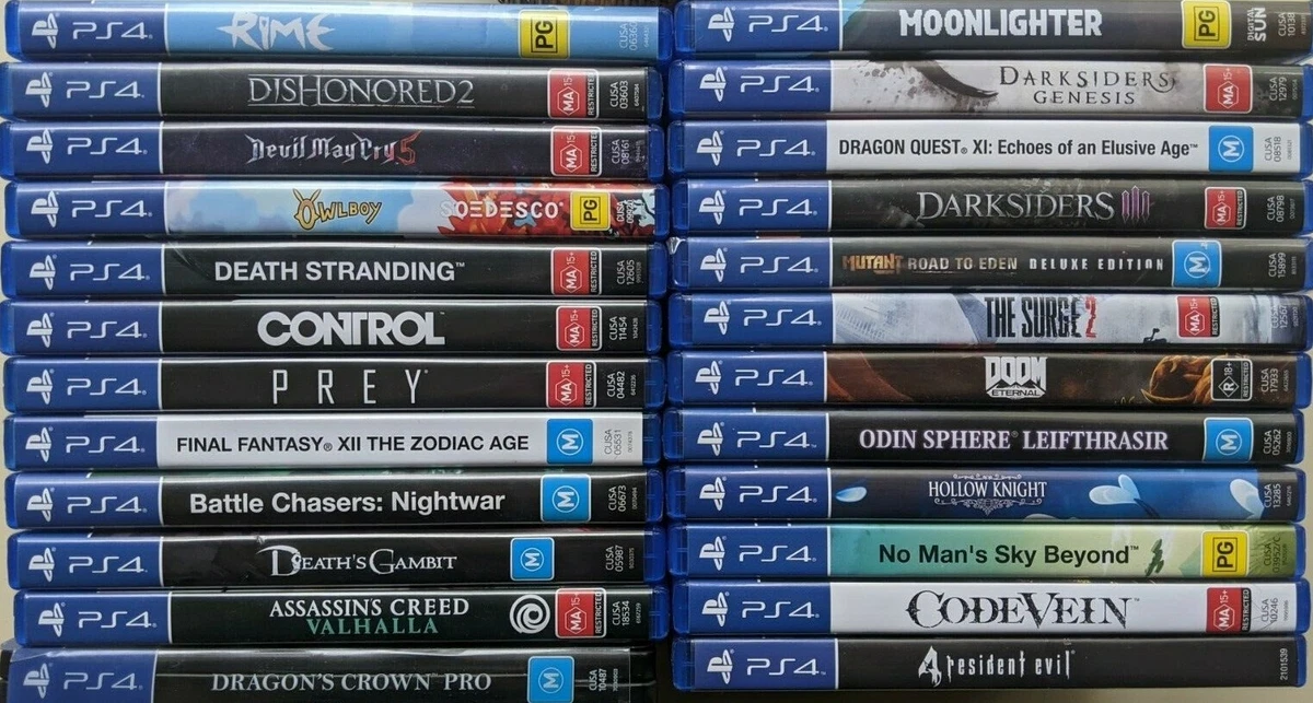 Box ps4 games outlet