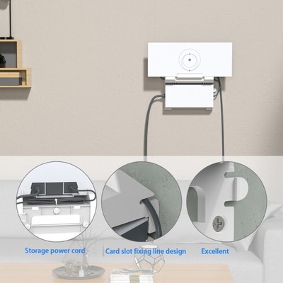 2 in 1 Router Mount High Strength Power and Signal Bracket Weatherproof Installs