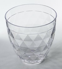Acryl Flaschenk&uuml;hler 4 Liter Diamantschliff Eisbox Icebucket Bottlecooler 7083-1