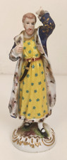 Crown‑Marked Dresden‑Style German Porcelain Figurine 15 cm Tall