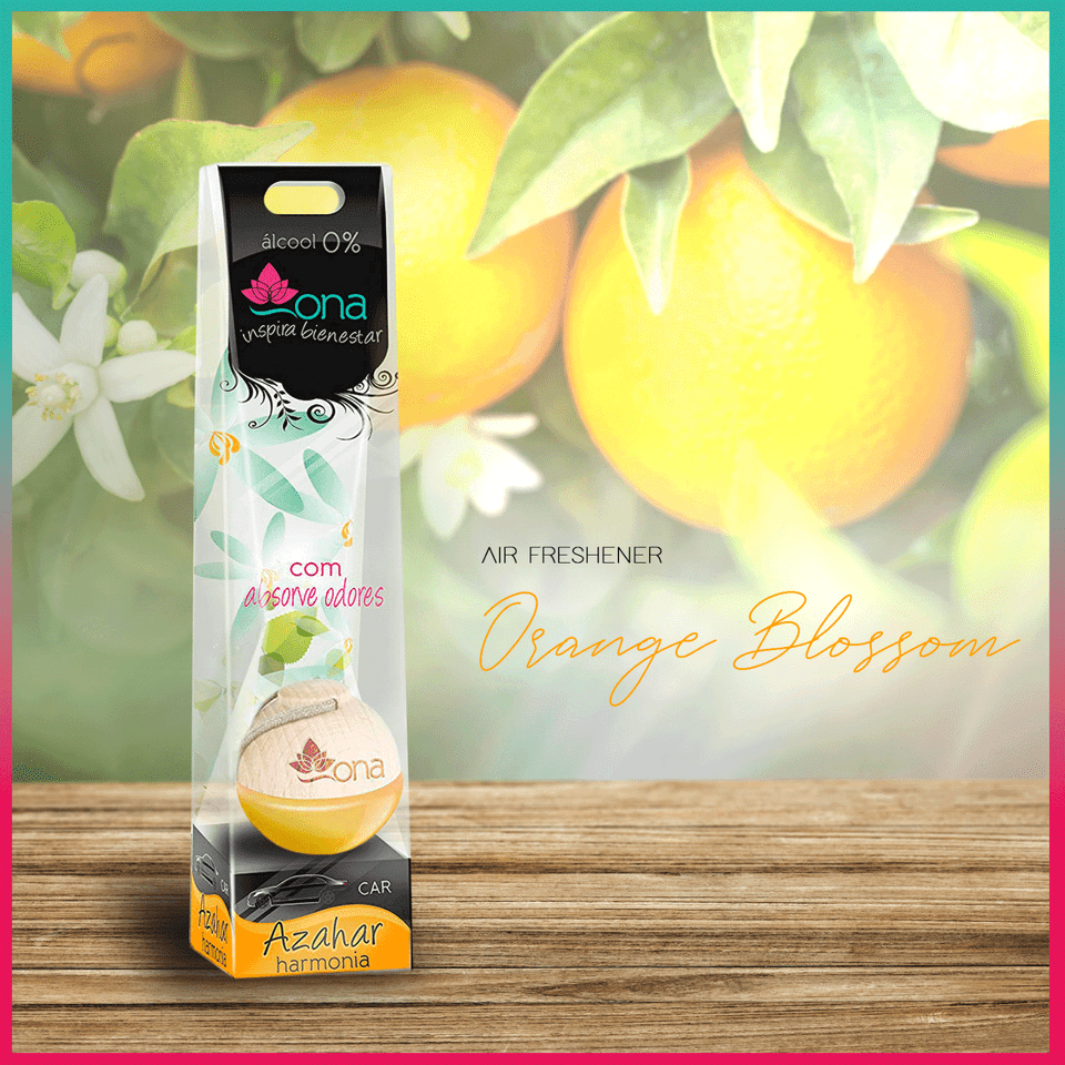 Ona Long Lasting European Scent Car Oil Fragrance Air Freshener 0