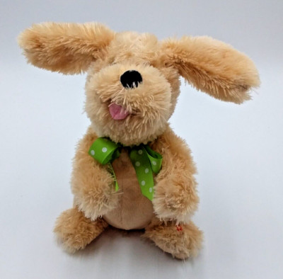 Cuddle Barn Puppy Dog Animated Singing 15'' If You're Happy And You Know It Clap