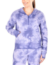 NWT Ladies Activewear SET Zip Hoodie  Jogger Pant--MED--Tie Dye Peri FREE Ship