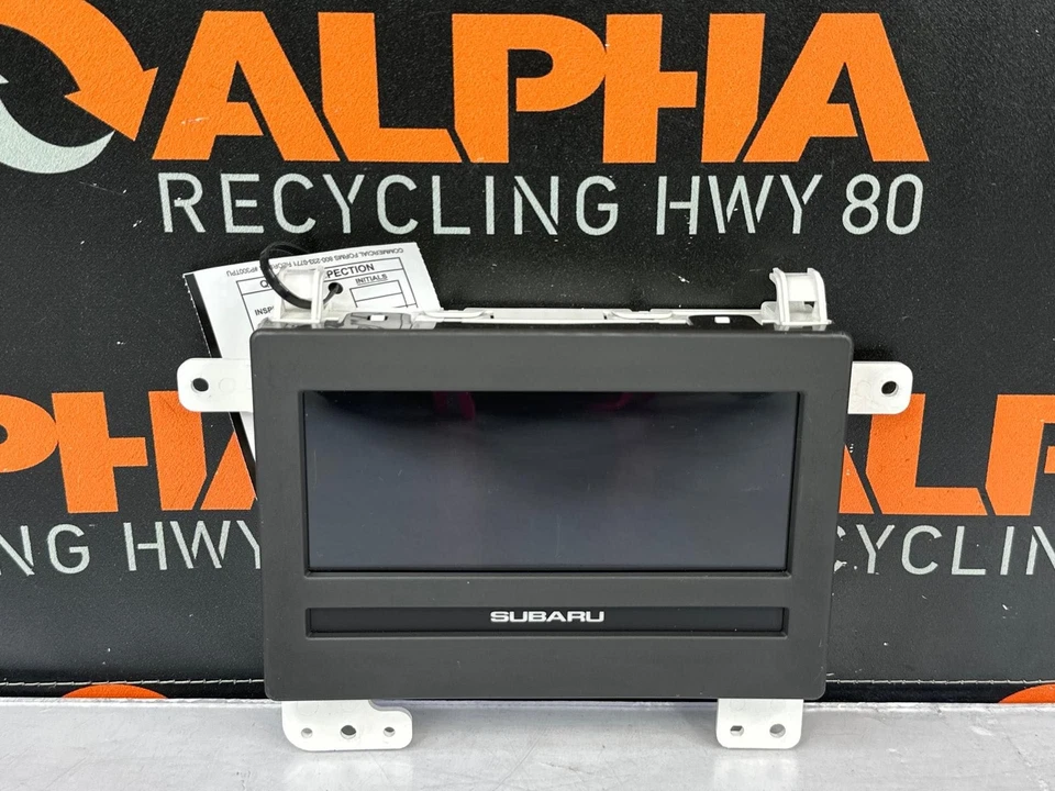 Info-gps-tv Screen SUBARU TRIBECA 08 09 10 11 12 13 14 Foto 2 de 4