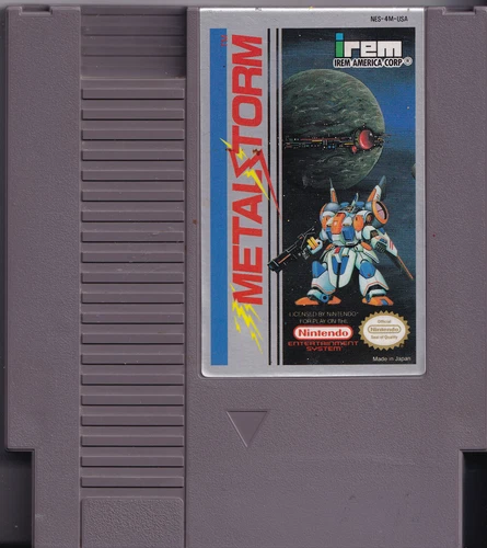 Metalstorm (Nintendo NES, 1991) - Tested & Works