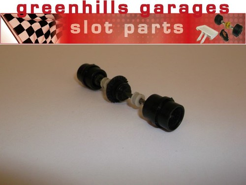Greenhills Scalextric Walter Wolf Racing F1 Hinterachse & Räder - gebraucht P581